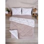 ETE HOMETEX ÇİFT KİŞİLİK LÜX WELSOFT YORGAN 195X215CM YANSIMA BEJ 8696474231937